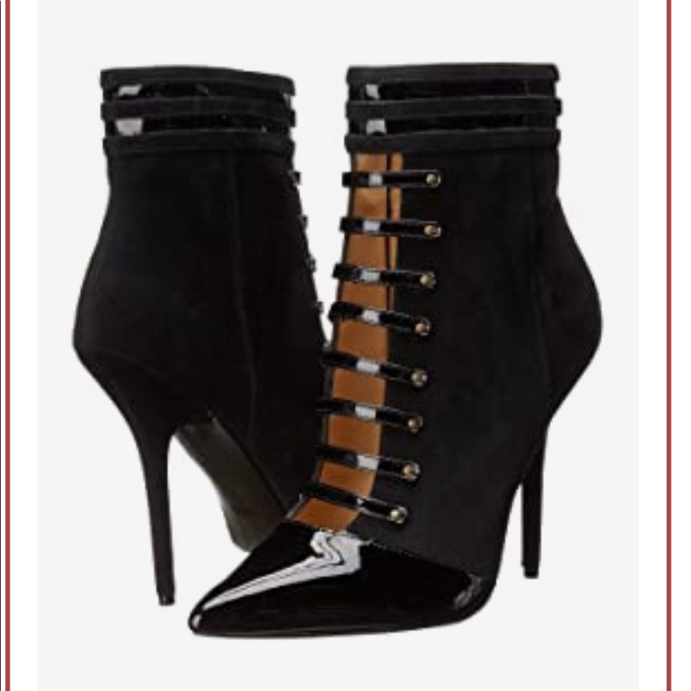 Vivenne Westwood Strappy Booties Black